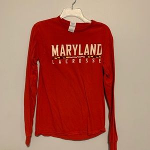 Maryland lacrosse long sleeve